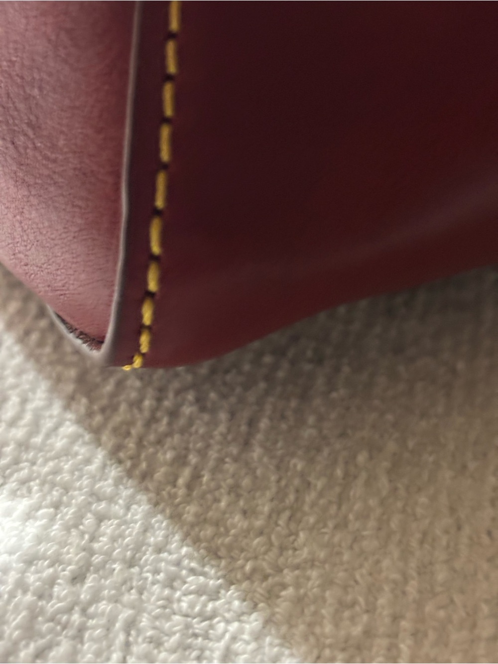 Dooney & Bourke Cameron Satchel Florentine Leather in Bordeaux - Picture 13 of 13